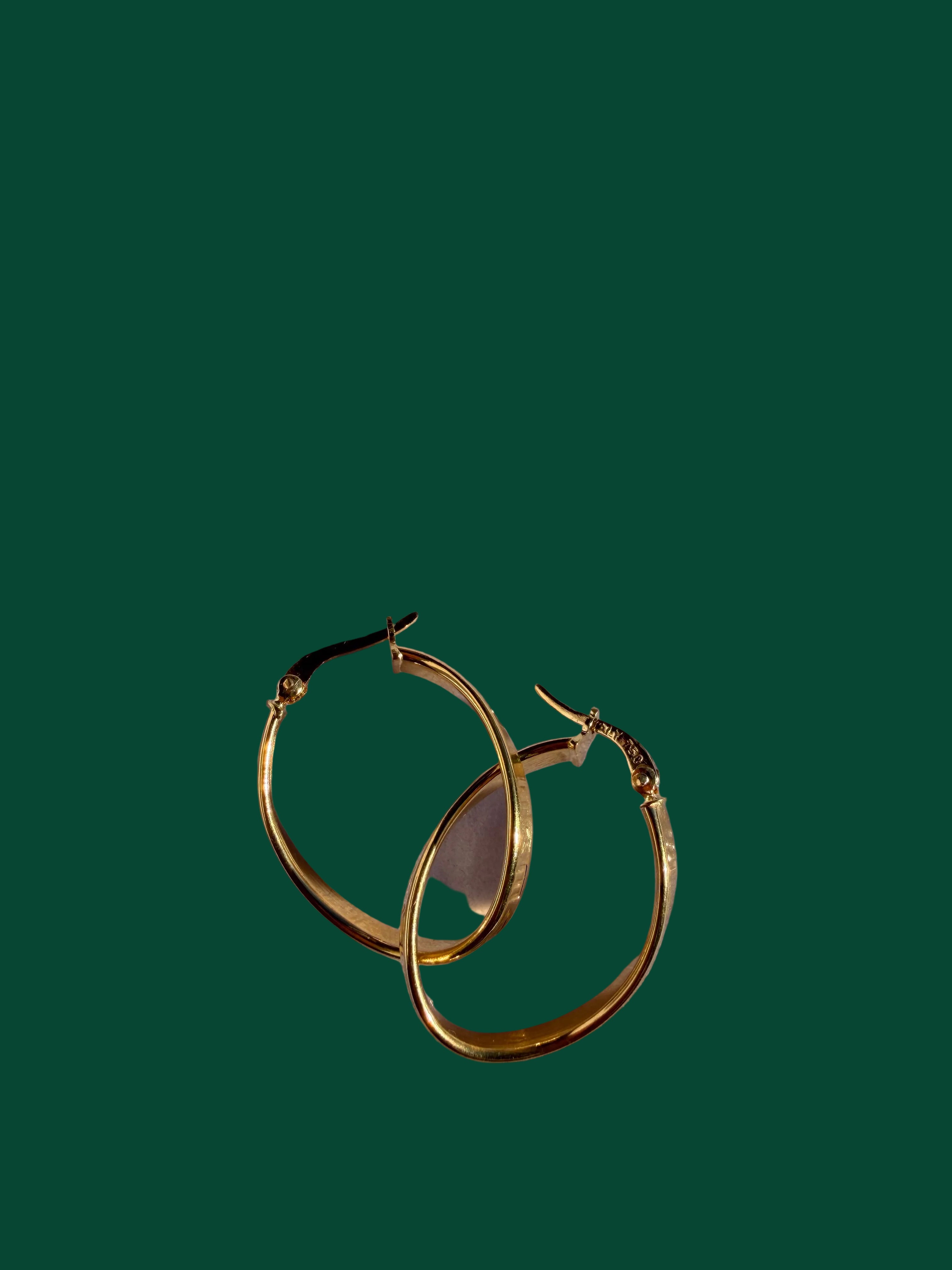 Classic Gold Hoop Earrings